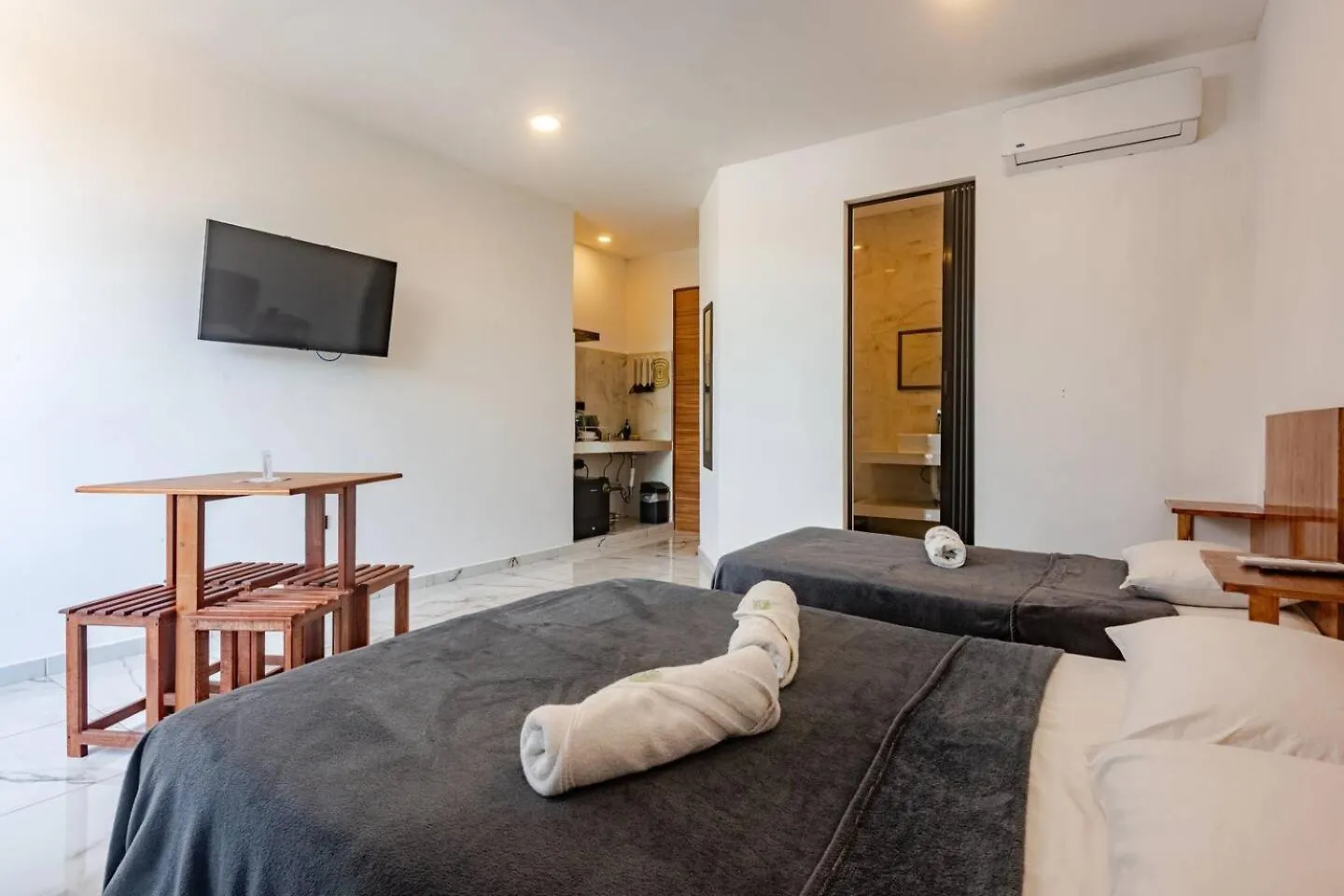Quarto em Acomodações Particulares Alce33 Apartamento Cancún